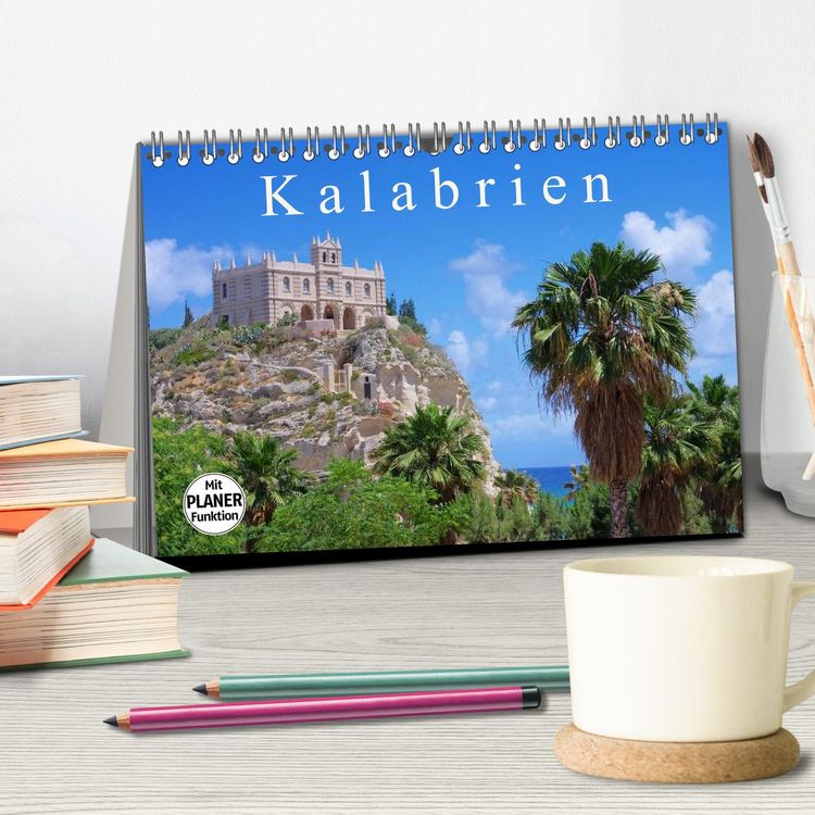 Produktbild: Kalabrien (Tischkalender 2026 DIN A5 quer), CALVENDO Monatskalender