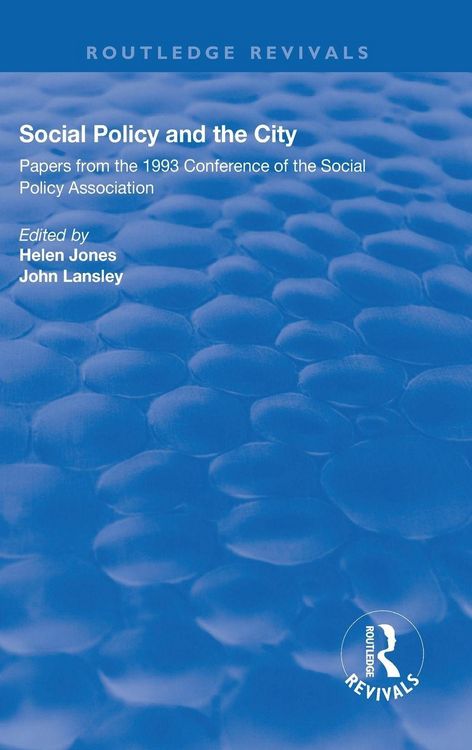 Produktbild: Social Policy and the City