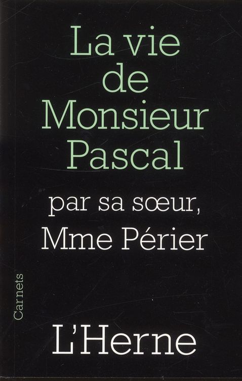 Produktbild: La Vie de Monsieur Pascal