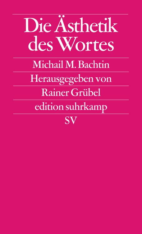 Produktbild: Die &Auml;sthetik des Wortes