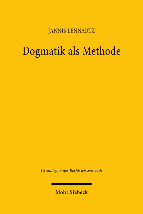 Produktbild: Dogmatik als Methode