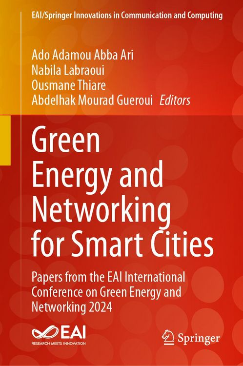 Produktbild: Green Energy and Networking for Smart Cities