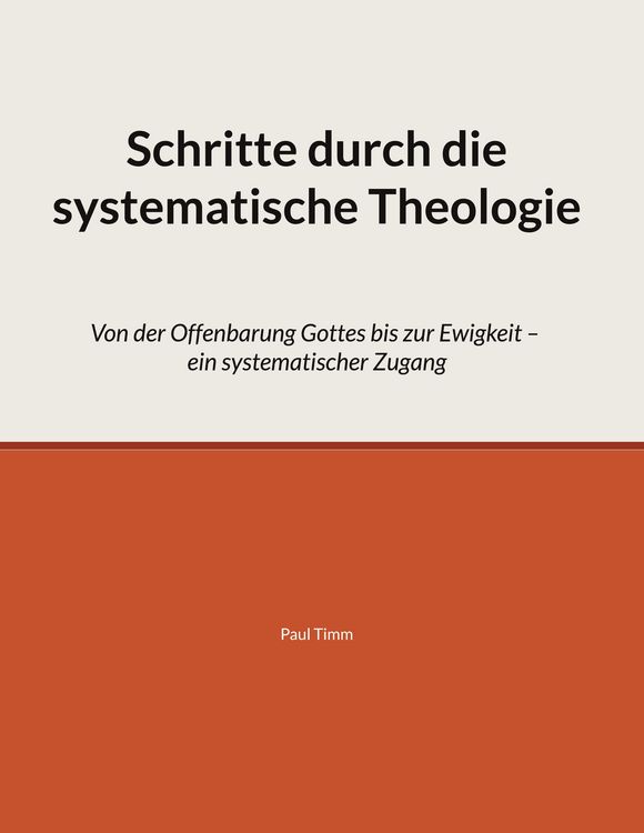 Produktbild: Schritte durch die systematische Theologie