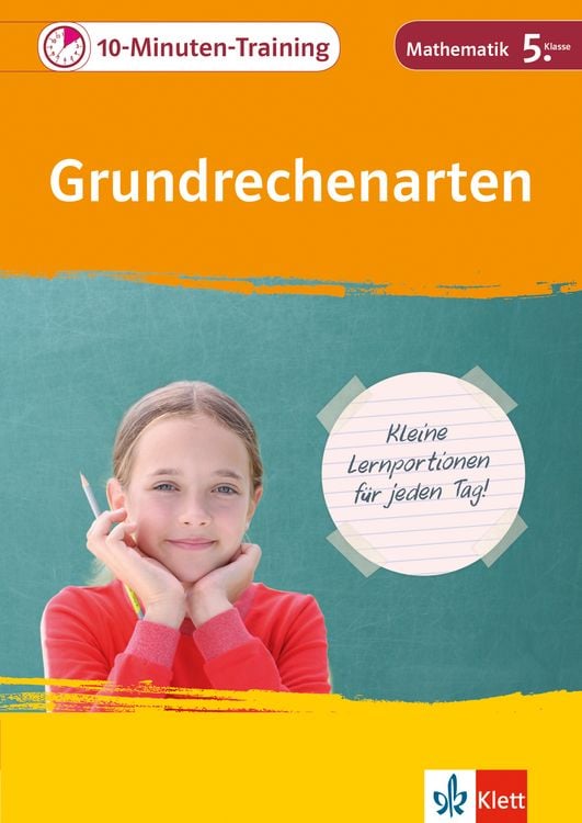 Produktbild: Klett 10-Minuten-Training Mathematik Grundrechenarten 5. Klasse