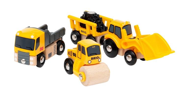 Produktbild: BRIO World - Baustellenfahrzeuge
