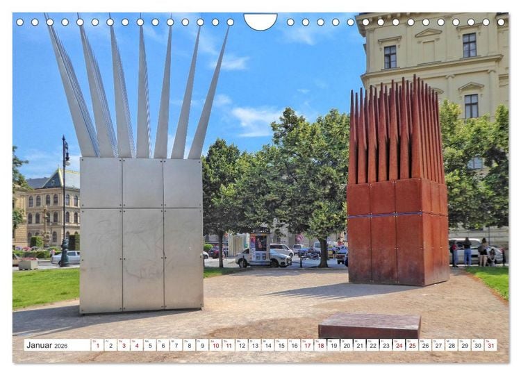 Produktbild: Prag &ndash; Ein perfekter Sommertag in der Goldenen Stadt (Wandkalender 2026 DIN A4 quer), CALVENDO Monatskalender