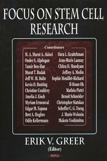 Produktbild: Focus on Stem Cell Research