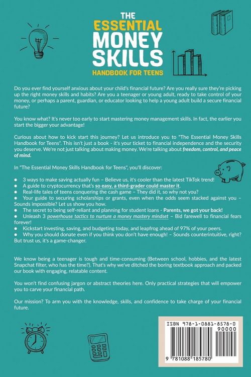 Produktbild: The Essential Money Skills Handbook for Teens