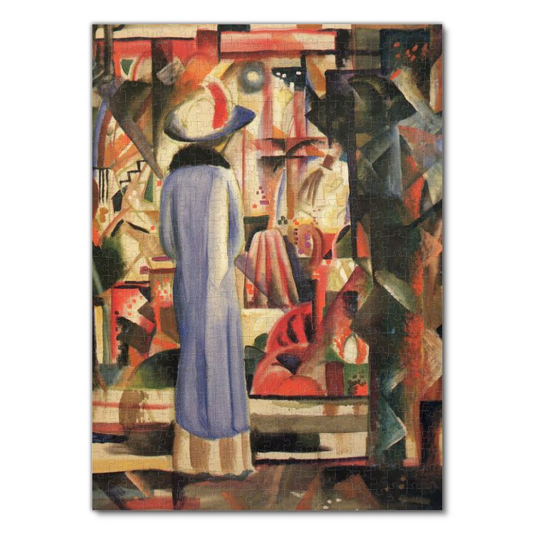 Women in the park by August Macke Painting by Mango Art - Fine Art America