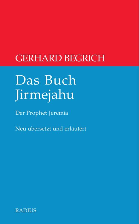Produktbild: Das Buch Jirmejahu