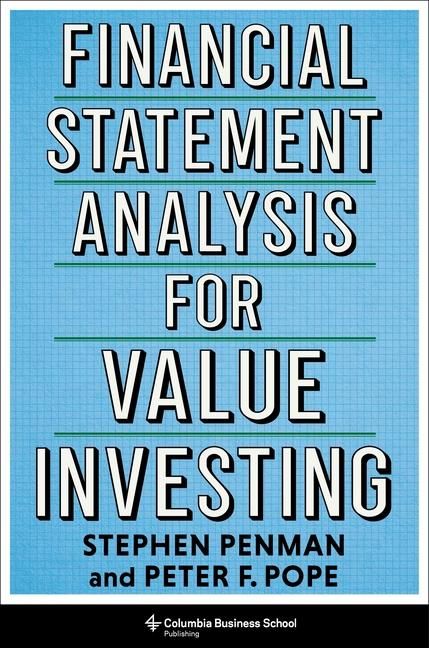 Produktbild: Financial Statement Analysis for Value Investing