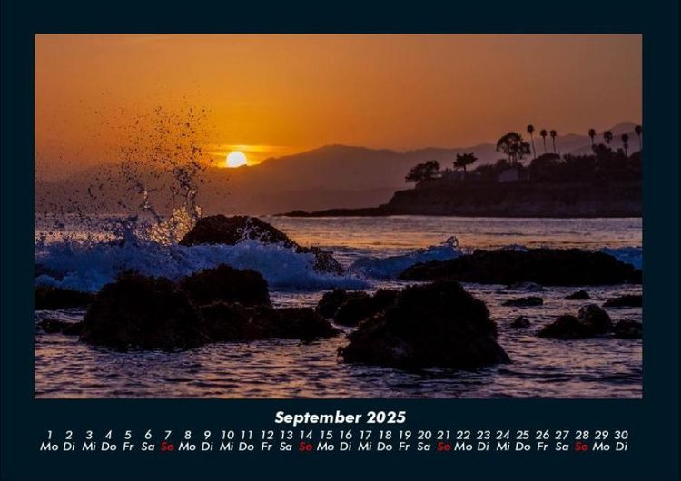 Produktbild: Sonnenuntergang 2025 Fotokalender DIN A4