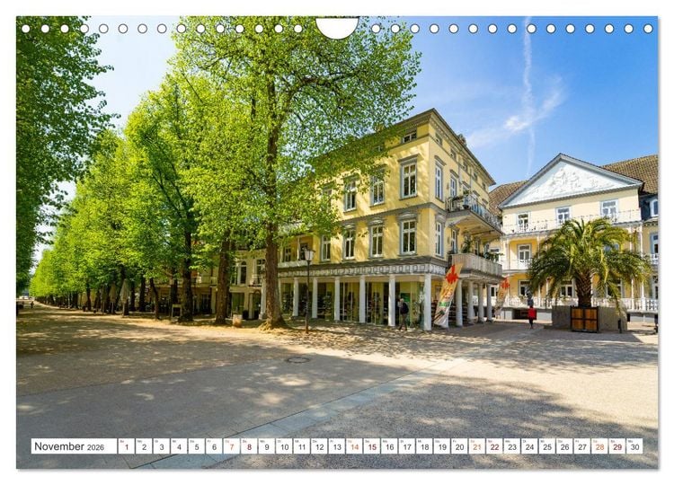 Produktbild: Bad Pyrmont Impressionen (Wandkalender 2026 DIN A4 quer), CALVENDO Monatskalender