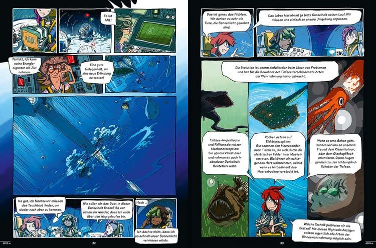 Produktbild: WAS IST WAS Comic - Tiefsee