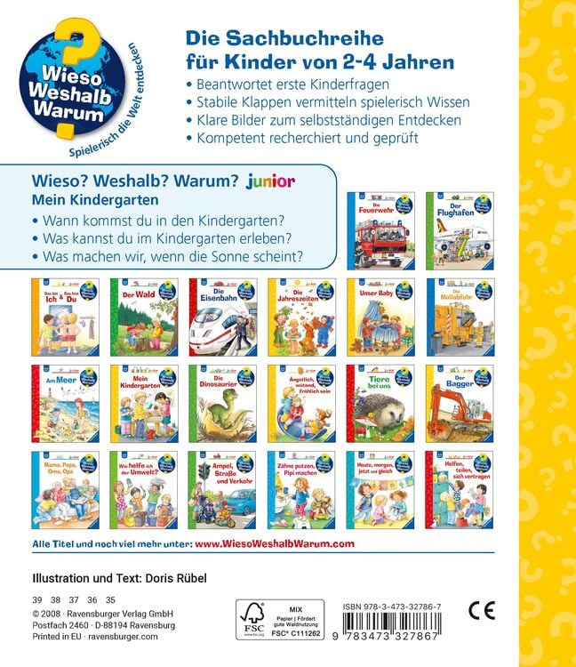 Produktbild: Mein Kindergarten / Wieso? Weshalb? Warum? Junior Bd. 24