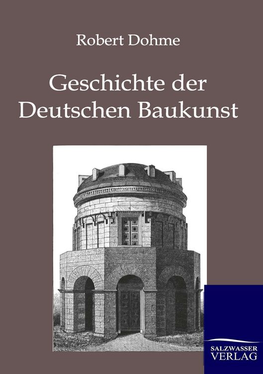 Produktbild: Geschichte der Deutschen Baukunst