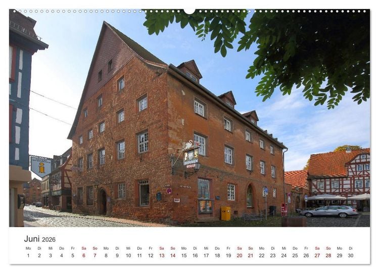 Produktbild: B&uuml;dingen - historische Stadt (hochwertiger Premium Wandkalender 2026 DIN A2 quer), Kunstdruck in Hochglanz