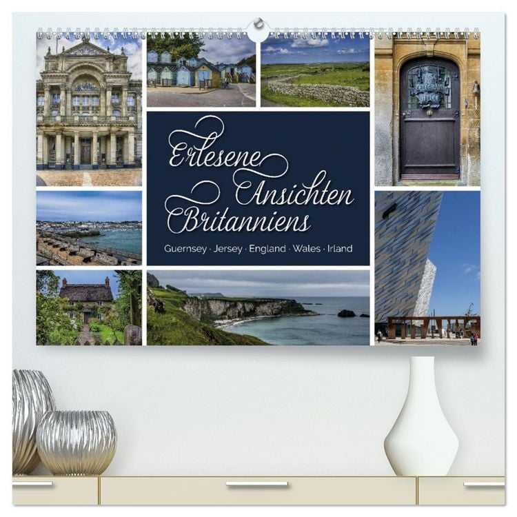 Produktbild: Erlesene Ansichten Britanniens (hochwertiger Premium Wandkalender 2026 DIN A2 quer), Kunstdruck in Hochglanz