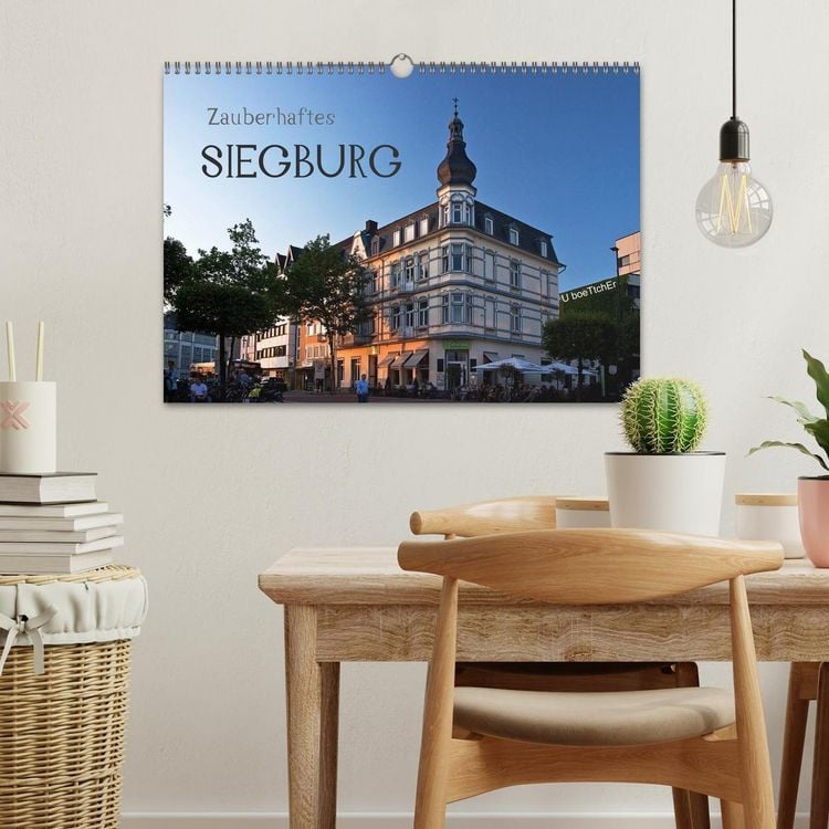 Produktbild: Zauberhaftes SIEGBURG (Wandkalender 2026 DIN A3 quer), CALVENDO Monatskalender