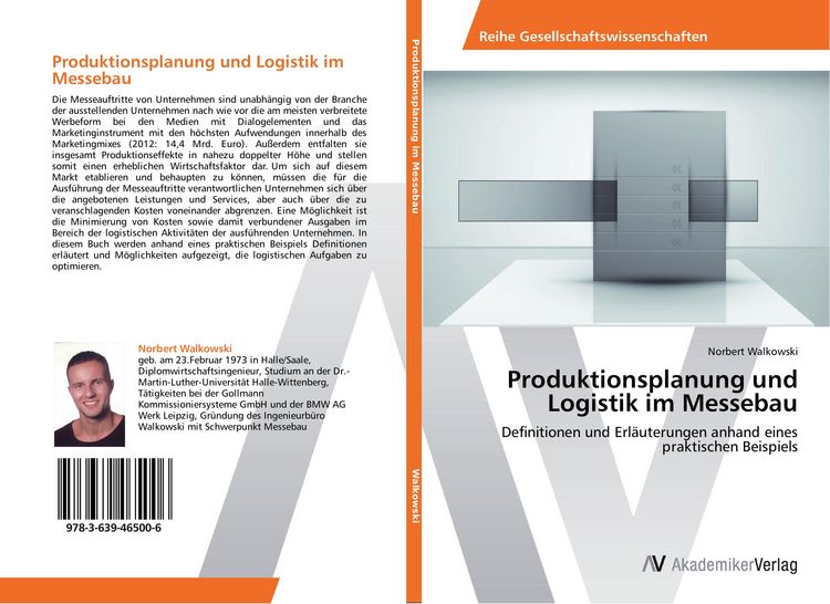 Produktbild: Produktionsplanung und Logistik im Messebau