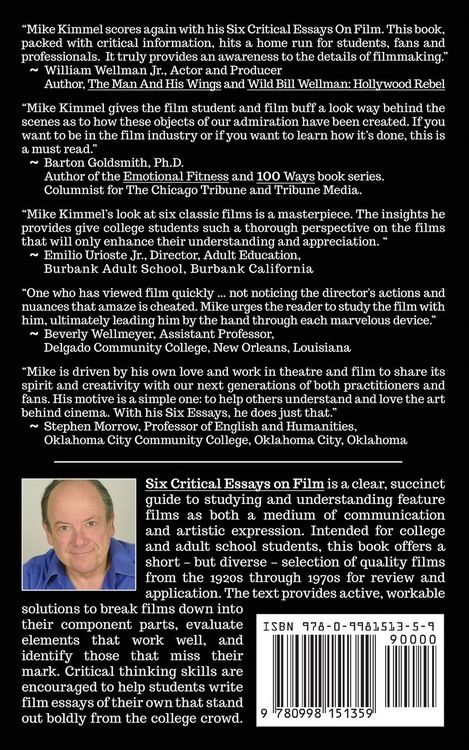 Produktbild: Six Critical Essays on Film