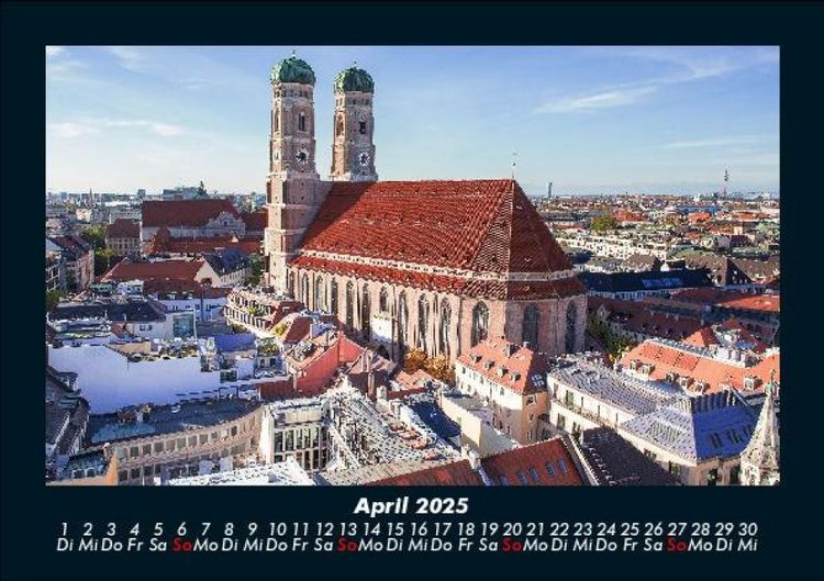 Produktbild: M&uuml;nchen 2025 Fotokalender DIN A5