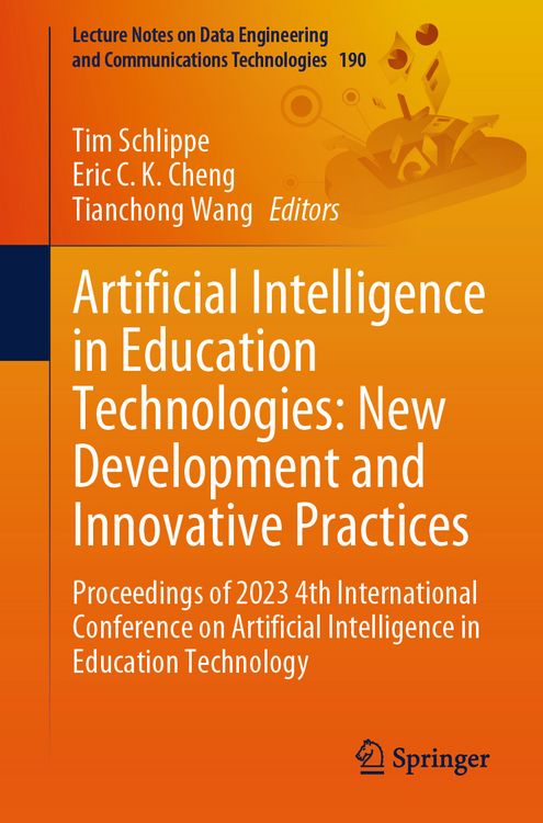 Produktbild: Artificial Intelligence in Education Technologies: New Development and Innovative Practices