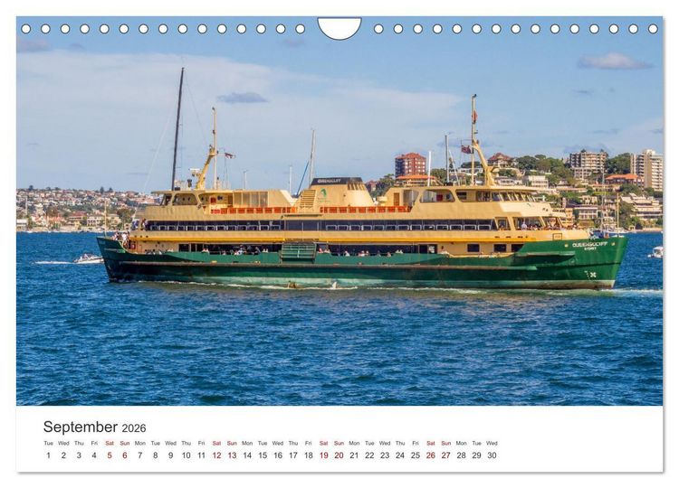 Produktbild: Sydney - An extremely handsome city (Wall Calendar 2026 DIN A4 landscape), CALVENDO 12 Month Wall Calendar