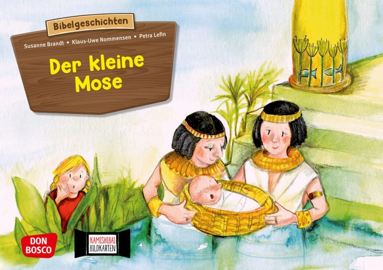 Produktbild: Der kleine Mose. Kamishibai Bildkartenset.