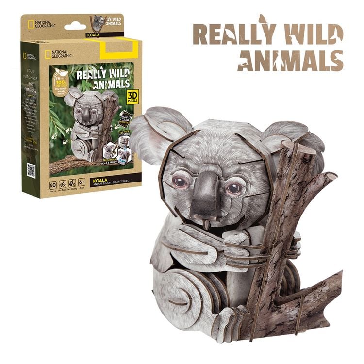 Produktbild: CUBICFUN - 3D Puzzle Koala 60 Teile