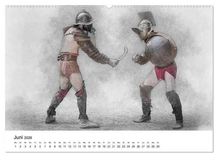 Produktbild: Zur Zeit der r&ouml;mischen Legion (Wandkalender 2026 DIN A2 quer), CALVENDO Monatskalender