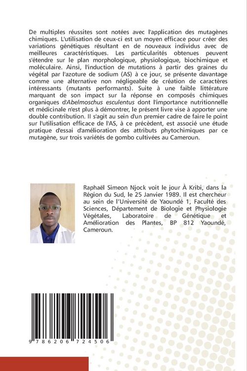 Produktbild: Mutagen&egrave;se chimique et am&eacute;lioration g&eacute;n&eacute;tique des plantes tropicales