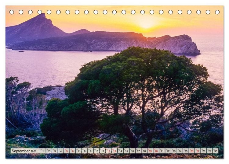 Produktbild: Immer wieder Mallorca (Tischkalender 2026 DIN A5 quer), CALVENDO Monatskalender