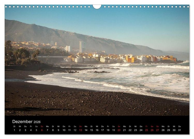 Produktbild: Teneriffa - Insel des ewigen Fr&uuml;hlings (Wandkalender 2026 DIN A3 quer), CALVENDO Monatskalender