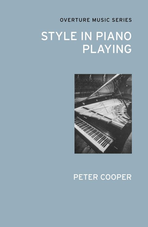 Produktbild: Style in Piano Playing