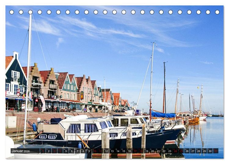 Produktbild: Ferien in Holland (Tischkalender 2026 DIN A5 quer), CALVENDO Monatskalender