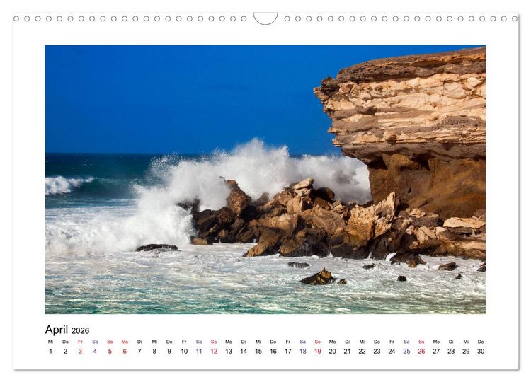 Produktbild: Fuerteventura - Perle im Atlantik (Wandkalender 2026 DIN A3 quer), CALVENDO Monatskalender