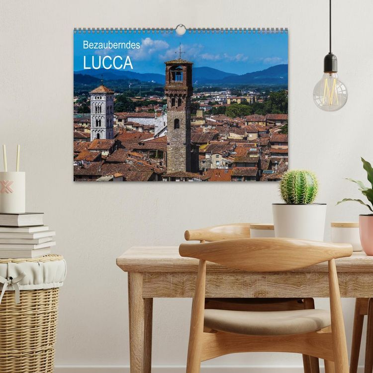 Produktbild: Bezauberndes Lucca (Wandkalender 2026 DIN A3 quer), CALVENDO Monatskalender