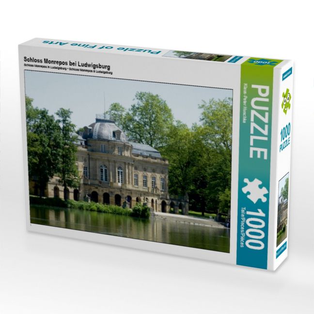 Produktbild: CALVENDO Puzzle Schloss Monrepos bei Ludwigsburg | 1000 Teile Lege-Gr&ouml;&szlig;e 64x48cm Foto-Puzzle f&uuml;r gl&uuml;ckliche Stunden