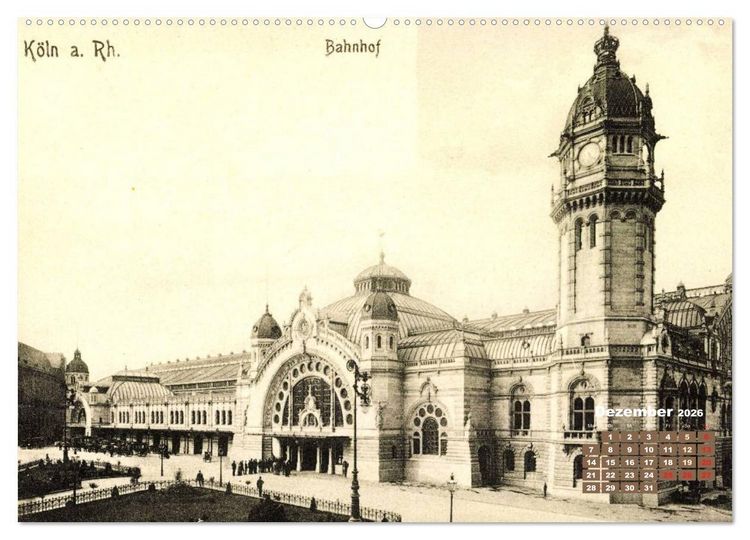 Produktbild: Historisches K&ouml;ln &ndash; Die Stadt auf historischen Karten (Wandkalender 2026 DIN A2 quer), CALVENDO Monatskalender