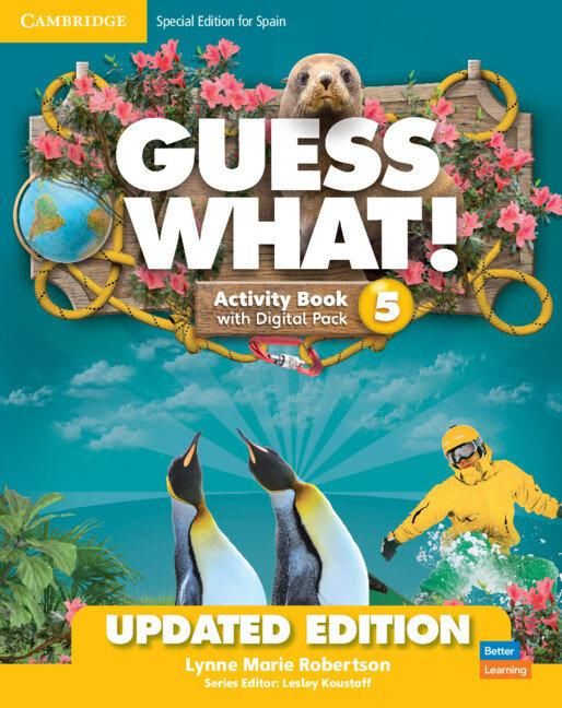 Produktbild: Guess What! Level 5 Activity Book with Digital Pack and Home Booklet Special Edition for Spain Updated