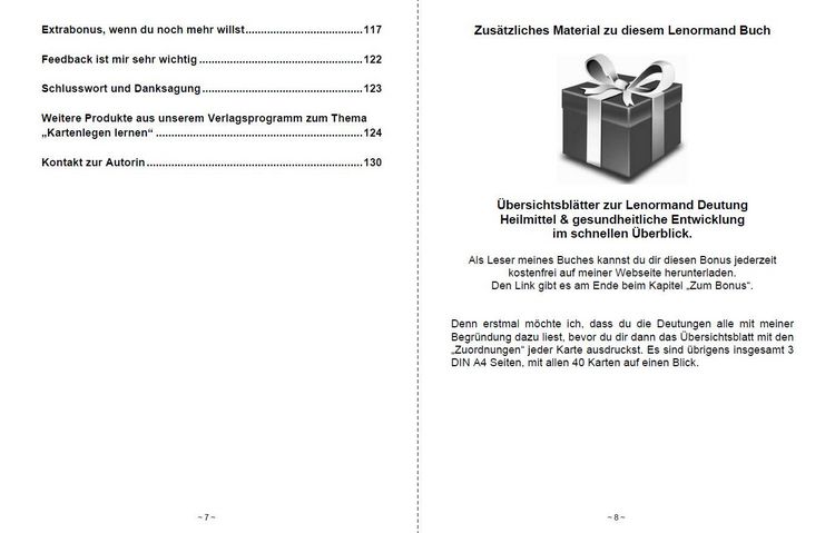 Produktbild: Kartenlegen lernen mit 40x LENORMAND POWER Gesundheit & Heilmethoden
