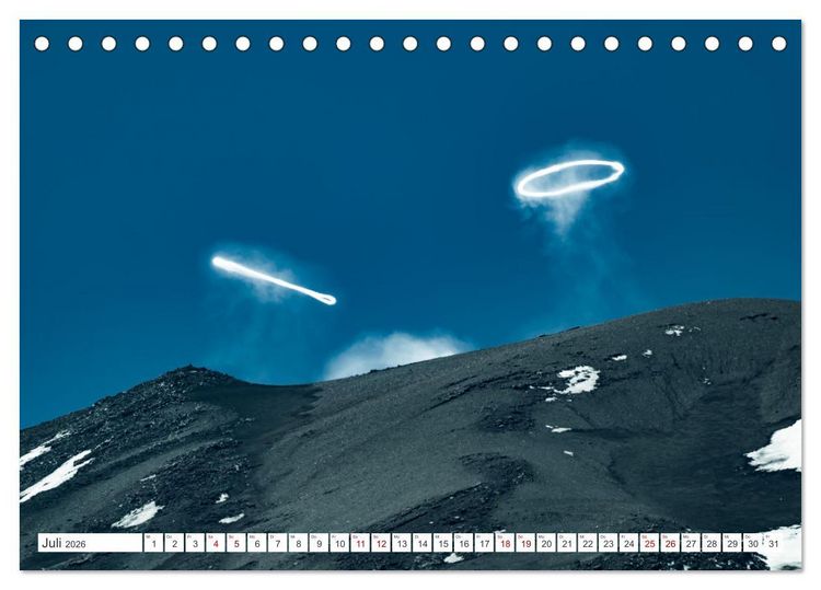 Produktbild: &Auml;tna - Europas h&ouml;chster Vulkan (Tischkalender 2026 DIN A5 quer), CALVENDO Monatskalender