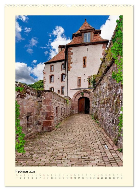 Produktbild: Zauberhaftes Elsass (Wandkalender 2026 DIN A2 hoch), CALVENDO Monatskalender