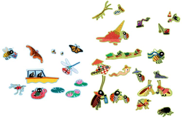 Produktbild: Wimmel-Stickerwelt: Krabbeltiere