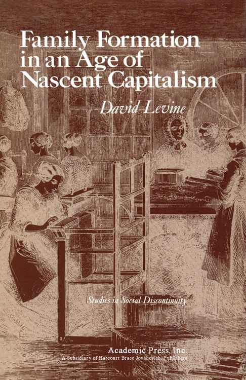 Produktbild: Family Formation in an Age of Nascent Capitalism