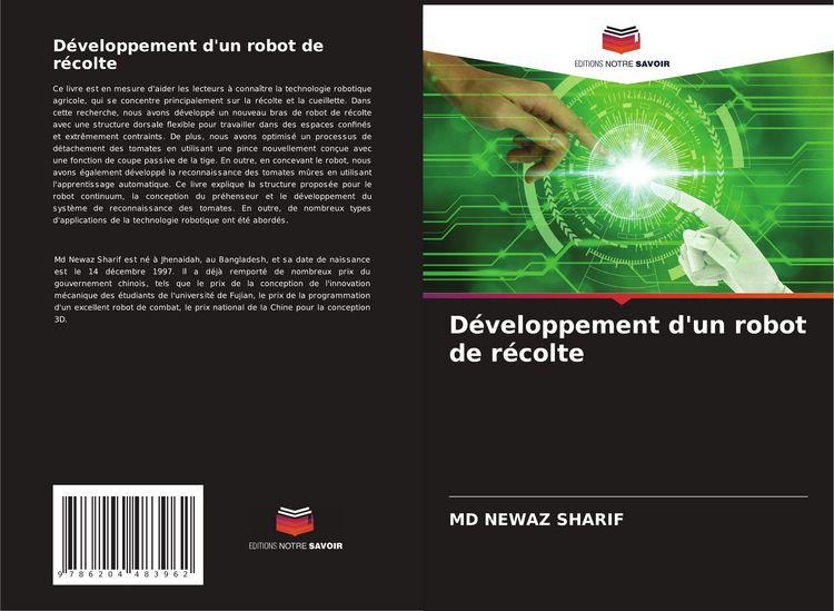 Produktbild: D&eacute;veloppement d'un robot de r&eacute;colte
