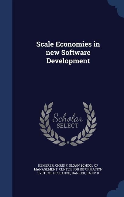 Produktbild: Scale Economies in new Software Development