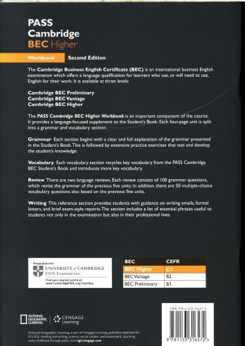 Produktbild: PASS Cambridge BEC Higher: Workbook