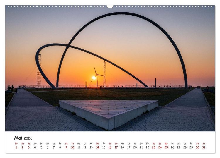 Produktbild: Heimat Entdecken - Ruhrgebiet (Wandkalender 2026 DIN A2 quer), CALVENDO Monatskalender